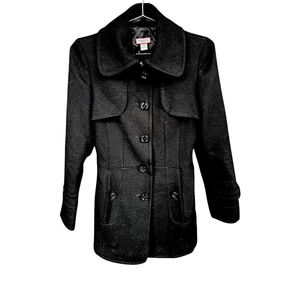 Max & Co. Classics Vintage Trench Style 100% Wool Coat