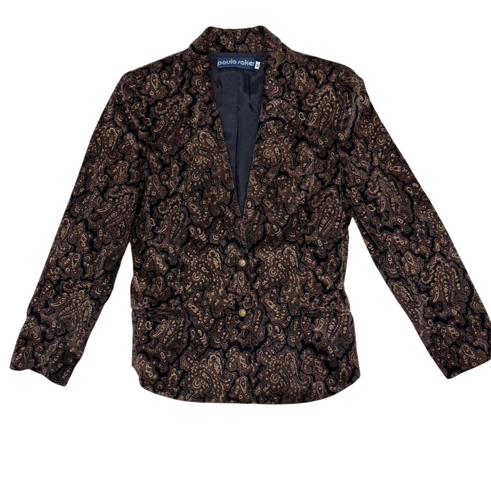 Paula Saker Vintage Velvet Blazer