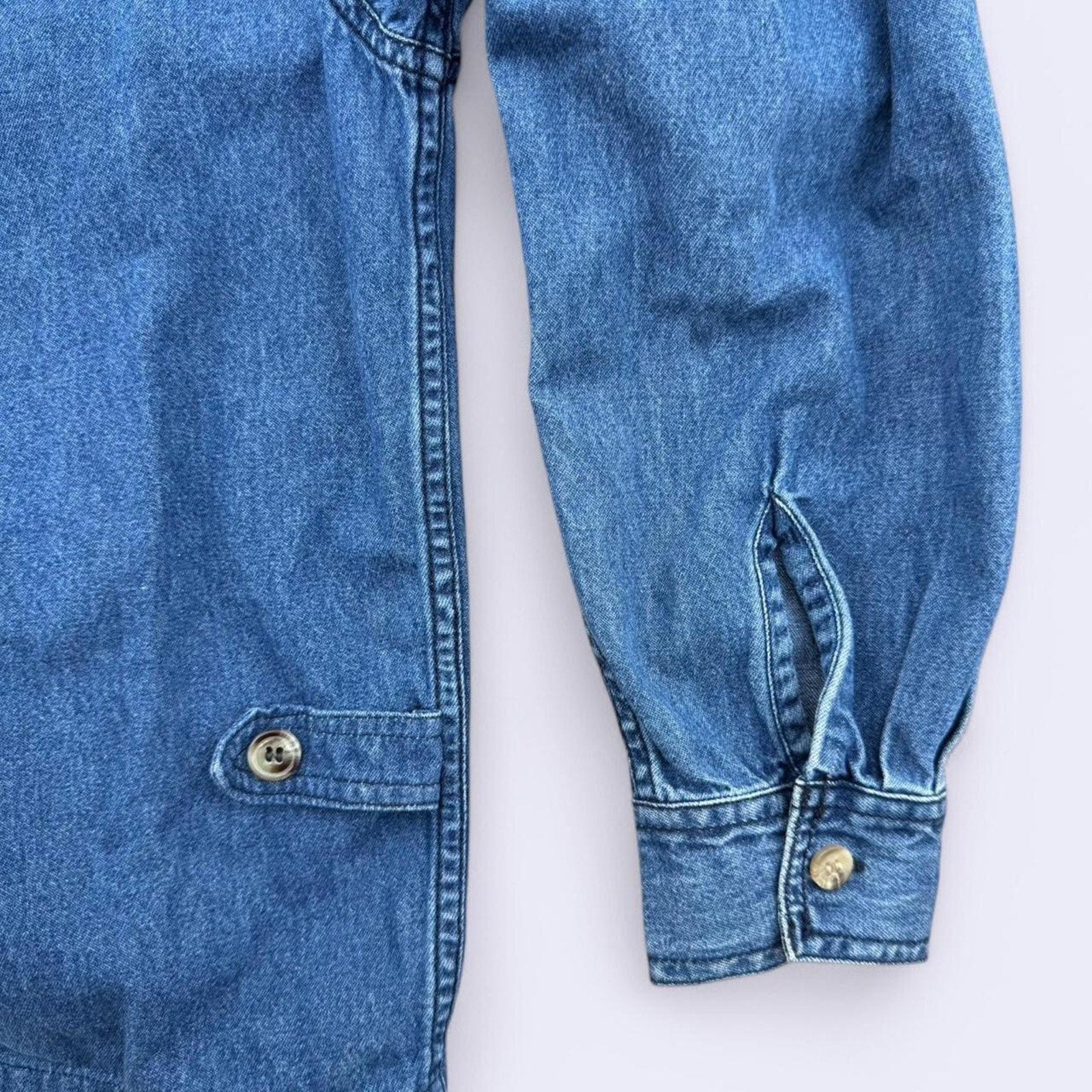 Vintage 2000 Happy New Year Denim Shirt